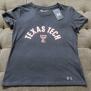 NWT Under Armour Women’s Texas Tech T-shirt | Size Small